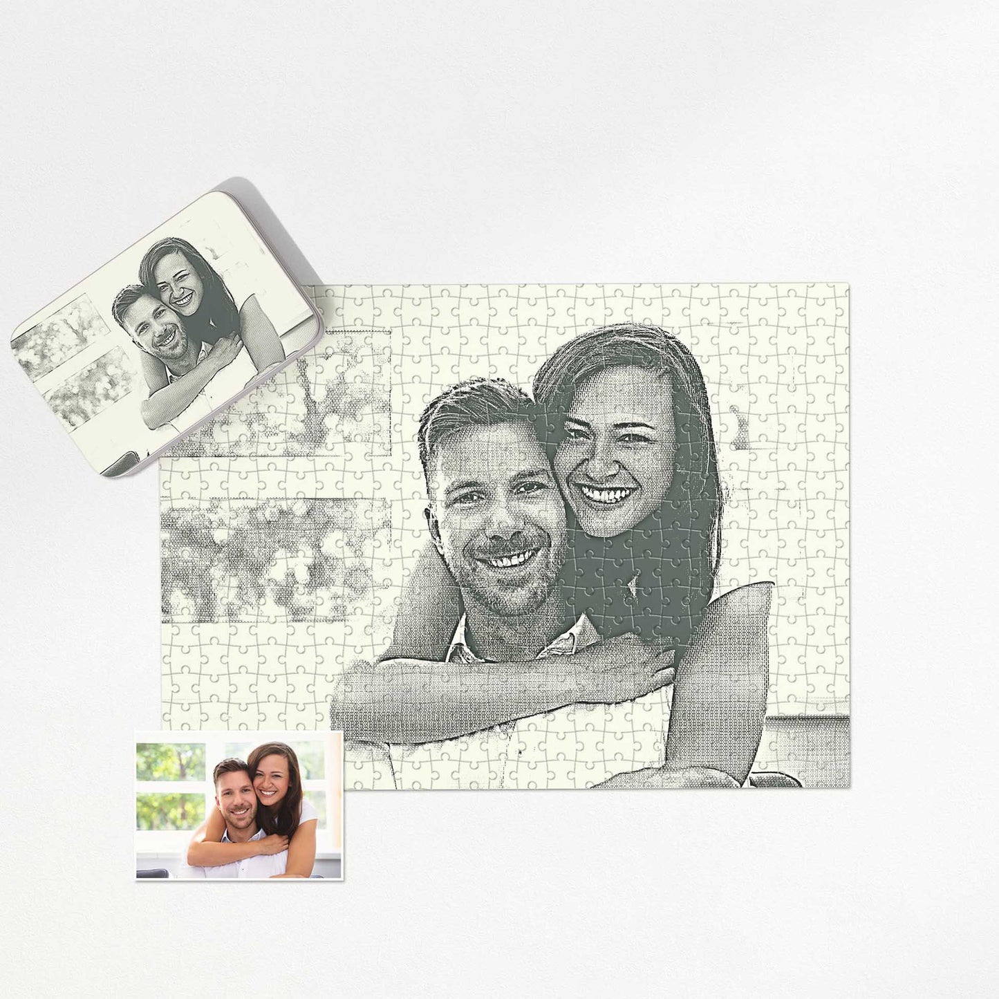 Express your style with a Personalised Money Engraved Jigsaw Puzzle. Its beautiful and unique design makes it a perfect gift for special moments like anniversaries, birthdays, and weddings