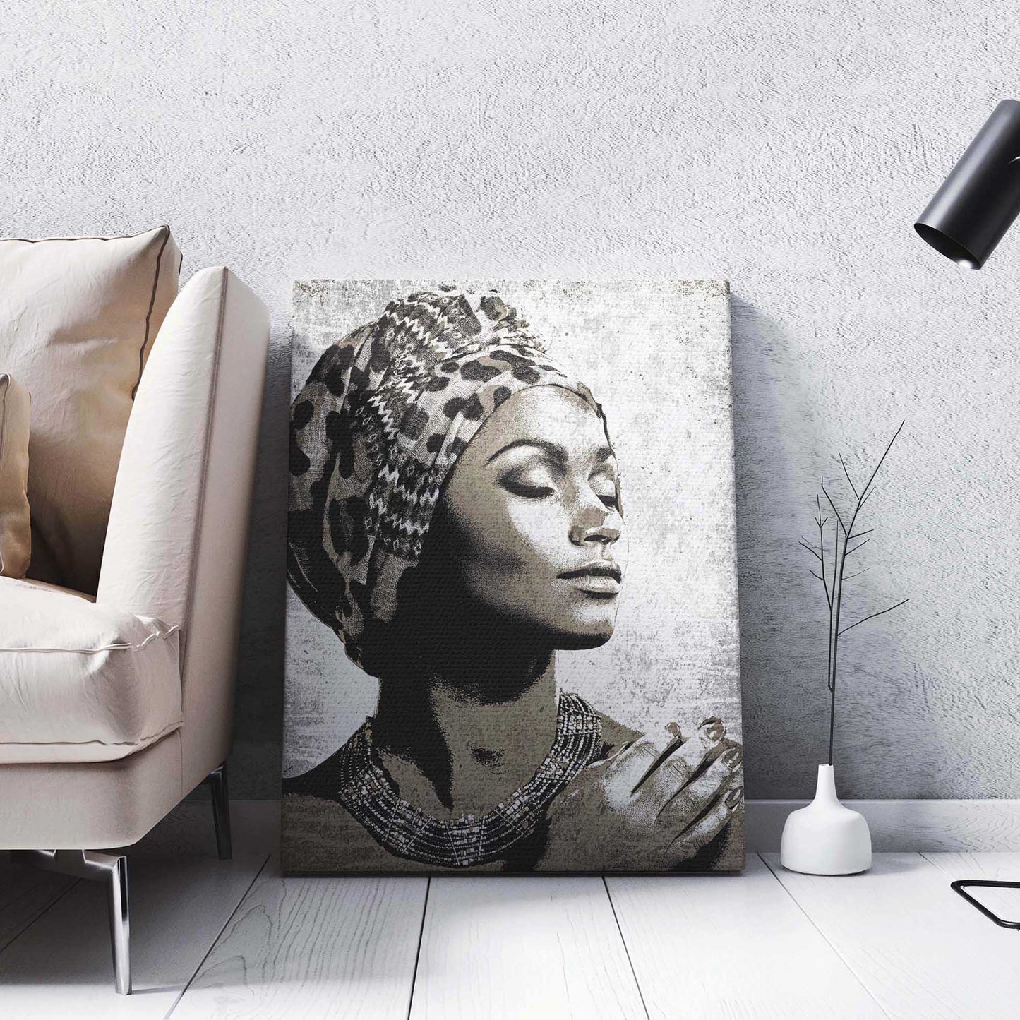 Transform your favorite photo into a captivating piece of Personalised Black & White Urban Street Art Canvas. The minimalist aesthetic and clean lines create a visually striking composition that adds a touch of modern elegance to your home 