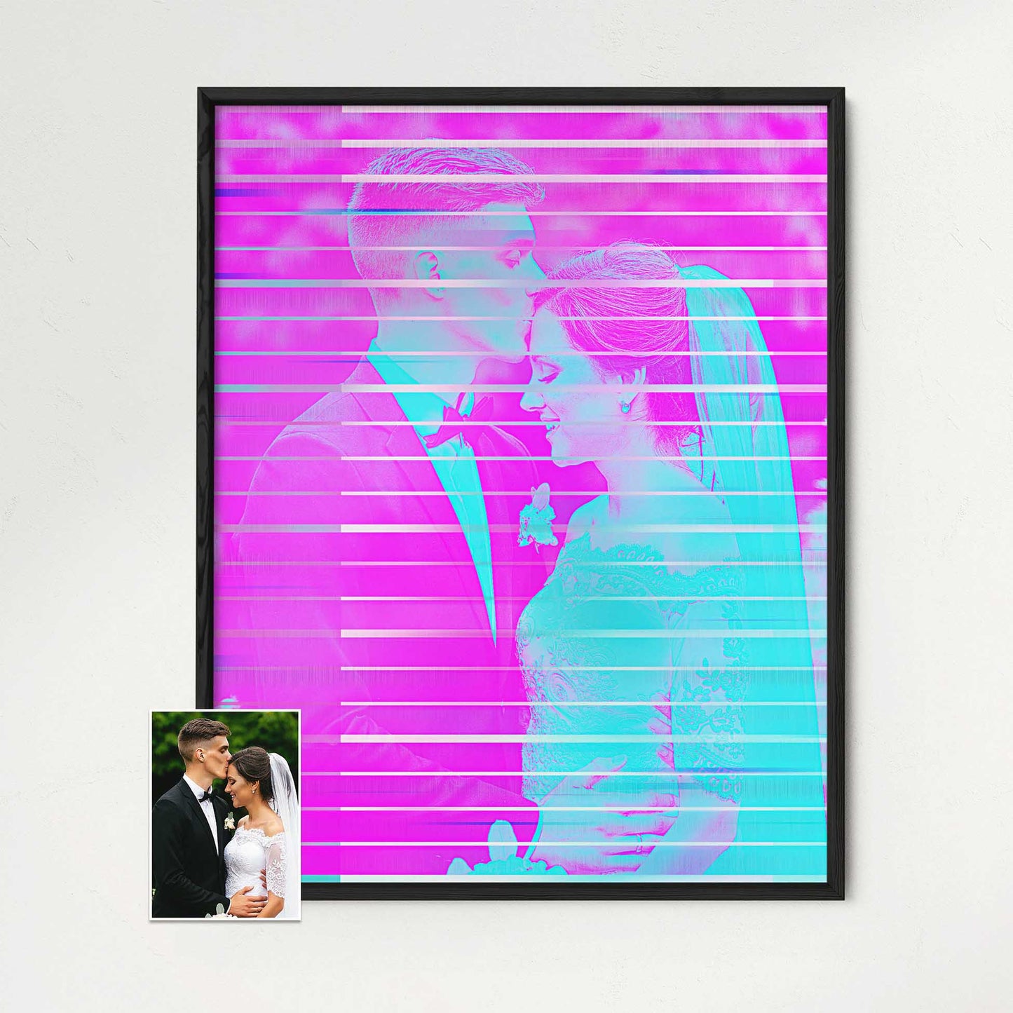Capture the essence of energy and excitement with our Personalised Purple & Blue Framed Print. The vibrant colors and creative design make it a unique and beautiful addition to your wall art collection. Printed on gallery-quality paper
