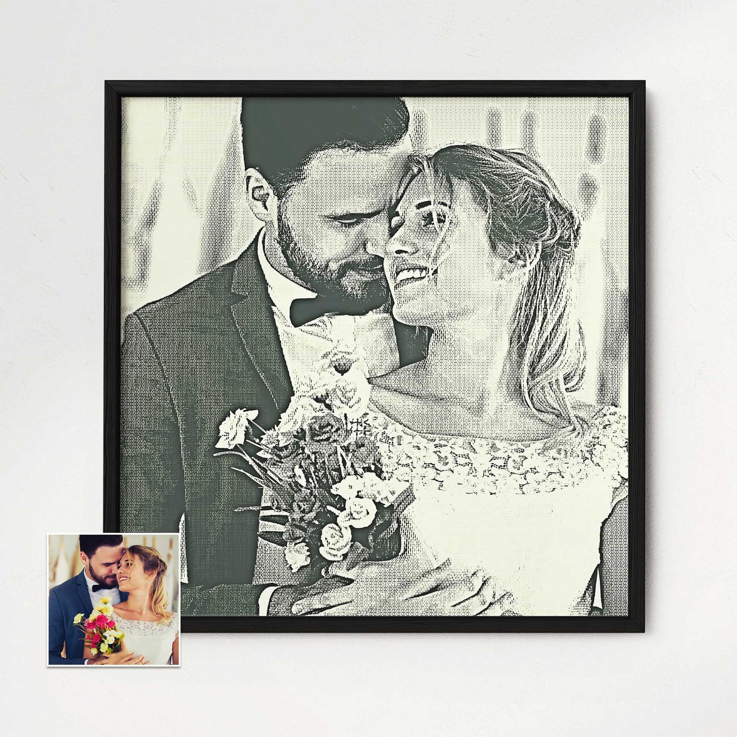 Experience the epitome of sophistication with our Personalised Money Engraved Framed Print. Its fine digital art engraving captures the essence of luxury and elegance. This unique and creative artwork, printed from your own photo