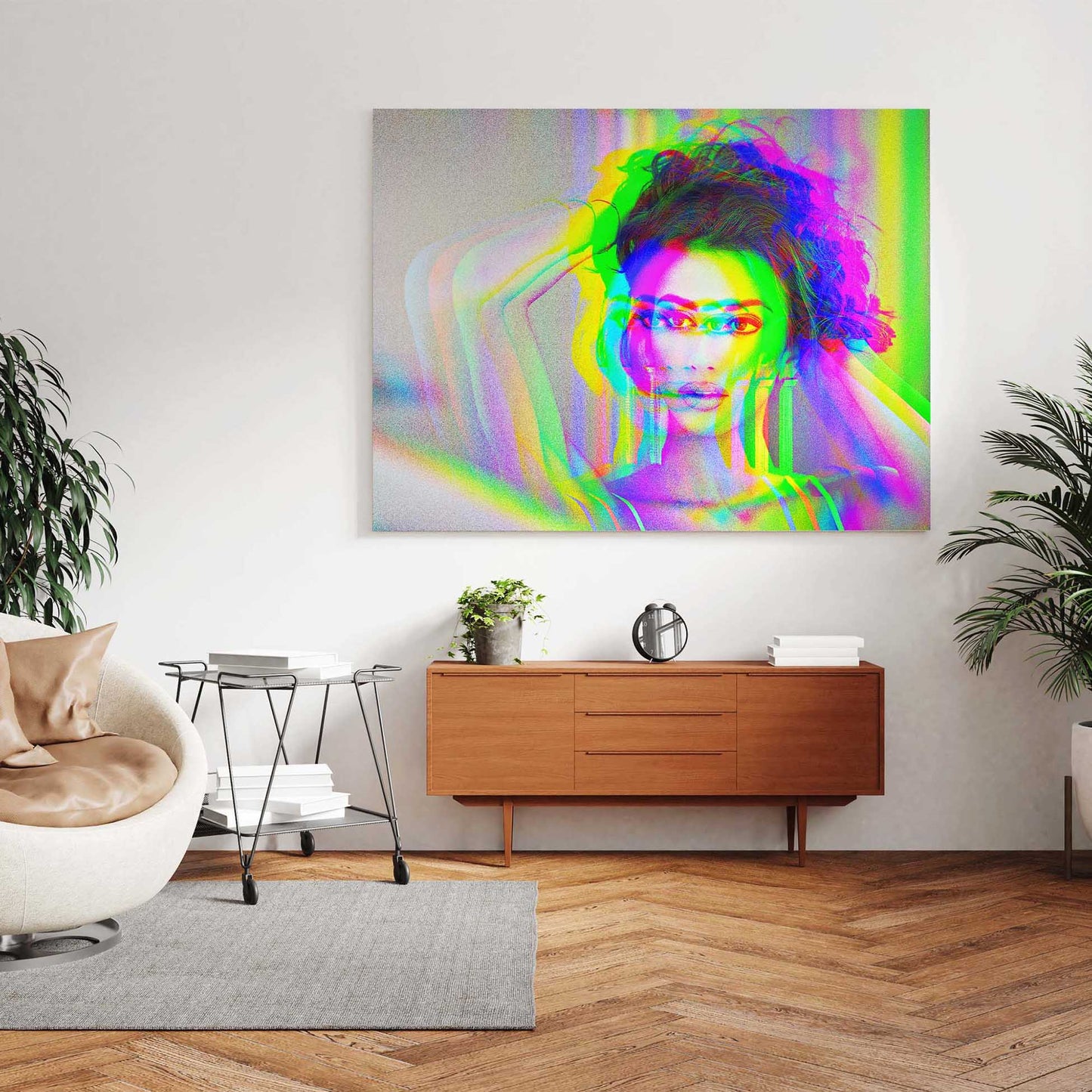 Transform your space with personalised anaglyph 3D canvases
