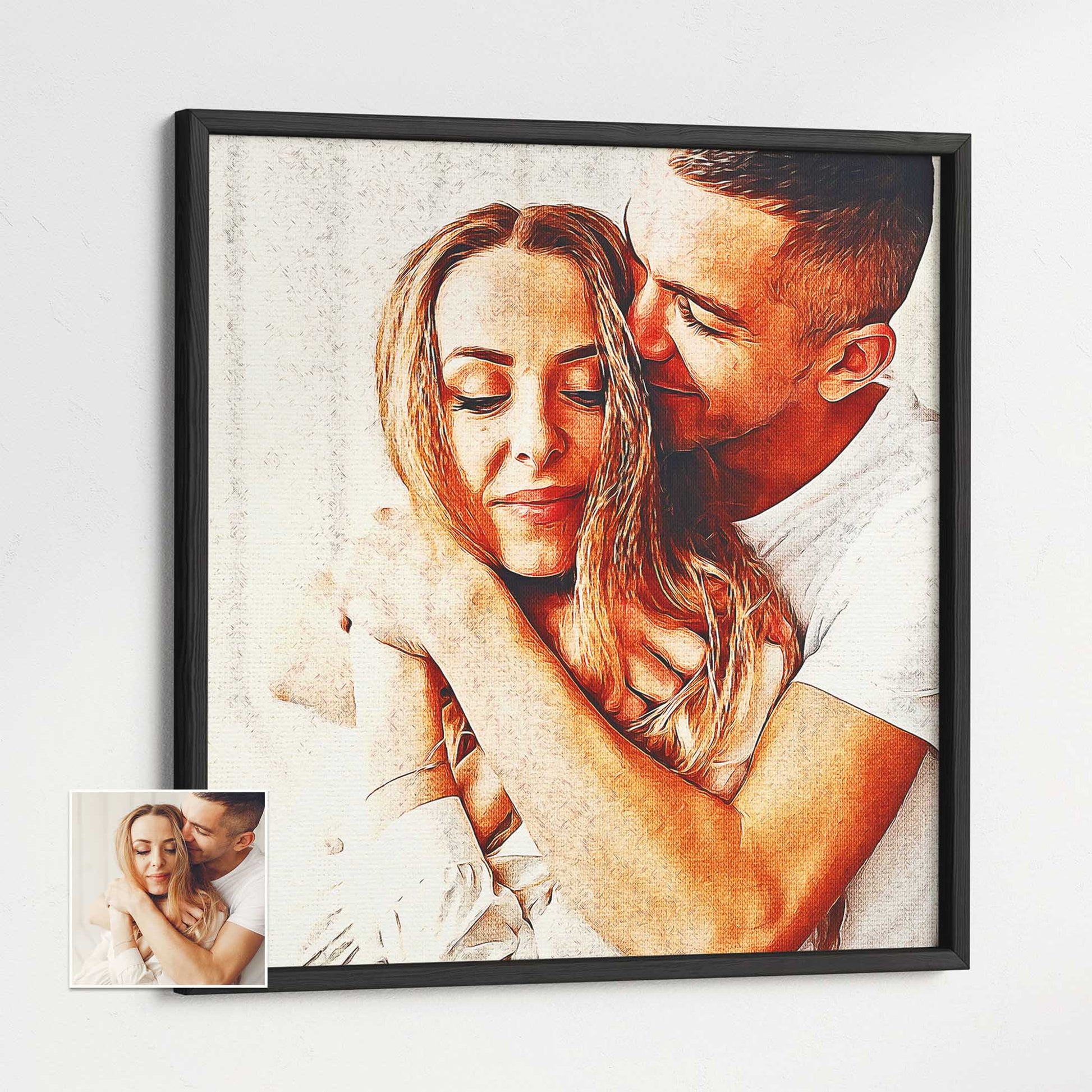 Transform your living environment into a gallery-like space with our Personalised Artistic Oil Painting Framed Print. The exquisite craftsmanship, combined with the rich and vibrant colors, infuses life and energy into your walls