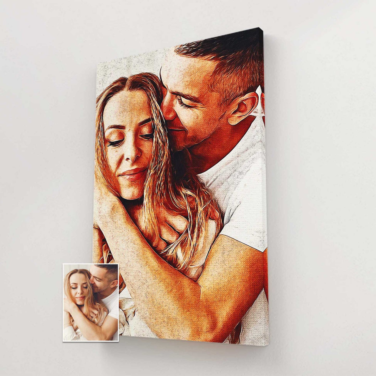 Adorn your walls with the elegance and beauty of our Personalised Artistic Oil Painting Canvas