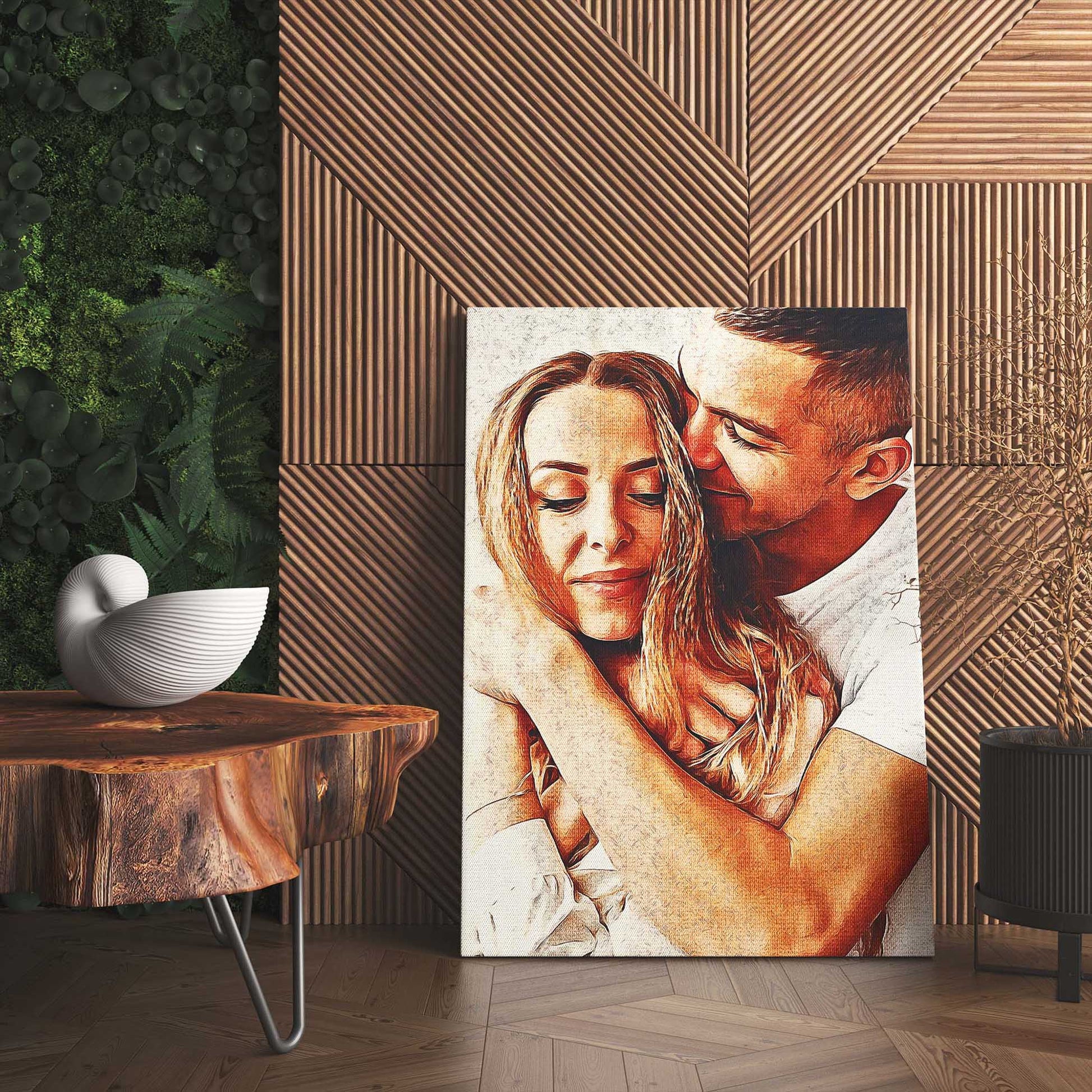 Immerse yourself in the world of art with our Personalised Artistic Oil Painting Canvas