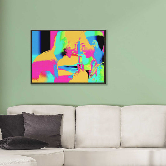 Why our Personalised Pop Art Framed Print? Step out of your comfort zone and embrace the bold and vibrant world of personalized pop art. It's a unique way to showcase your personality and add a touch of whimsy to any room. Dare to be different!
