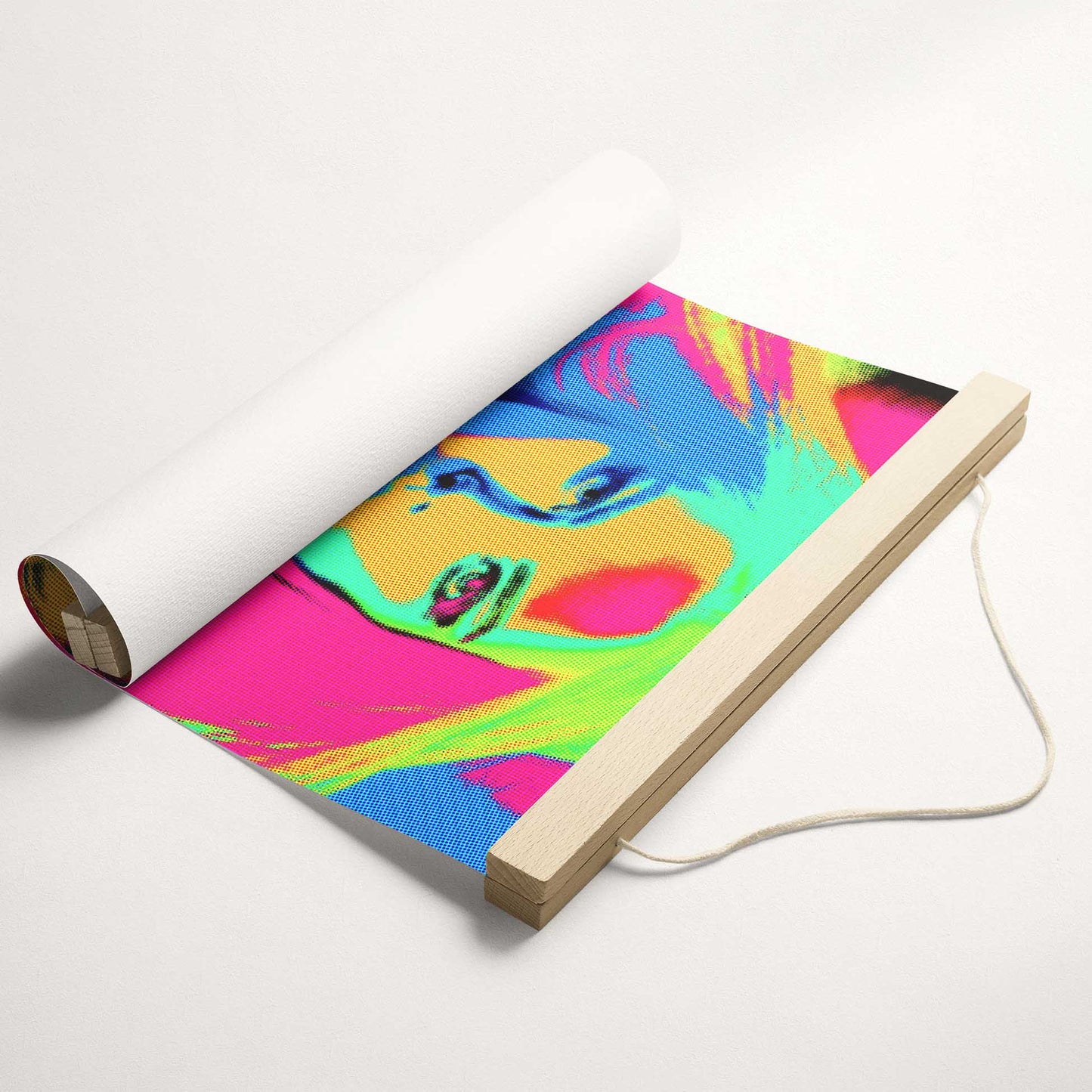 The Personalised Graffiti Street Art Poster Hanger is a celebration of creativity and self-expression. With its cool graffiti style and street art filter, it adds a unique and vibrant touch to any wall