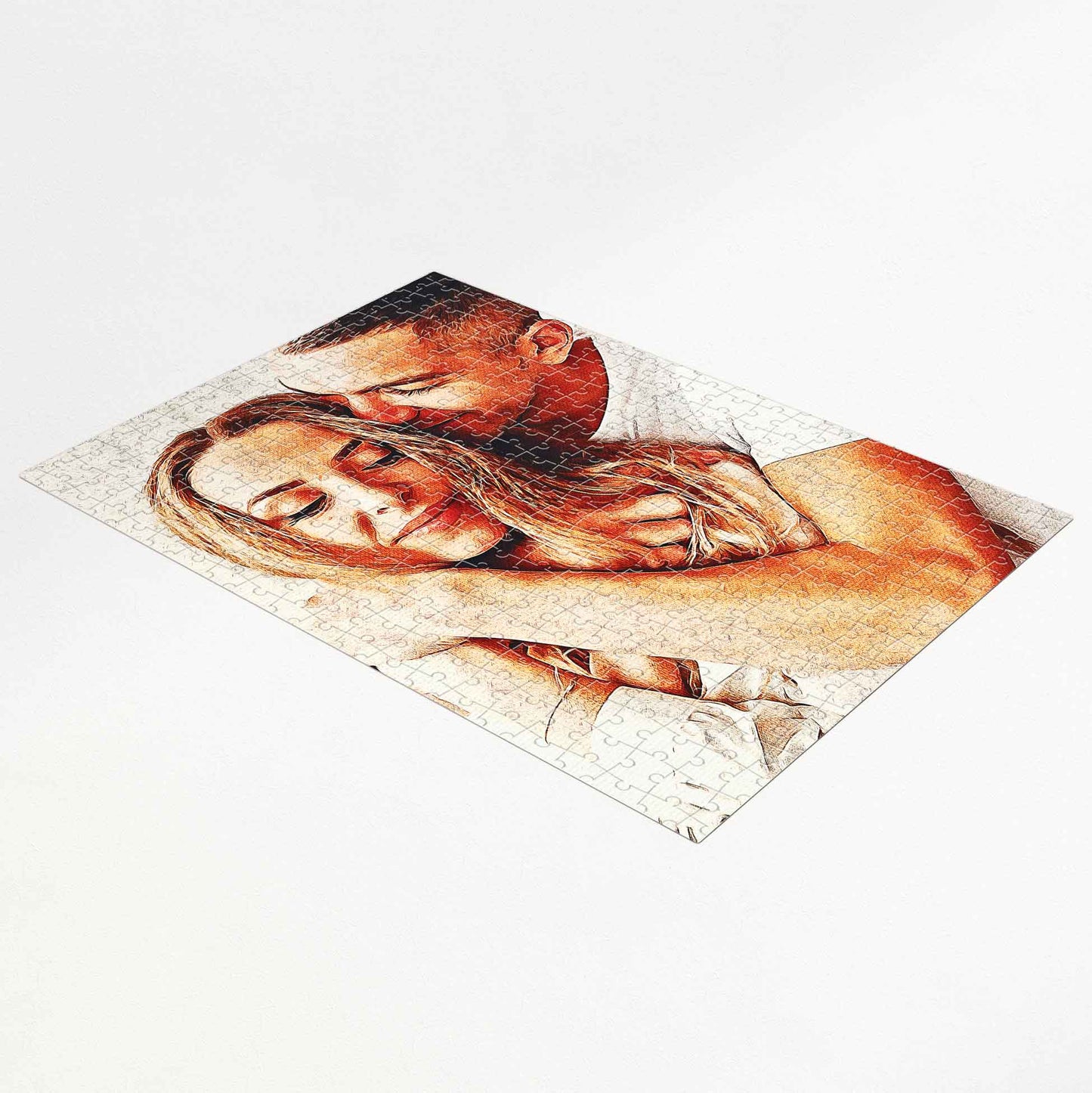 Transform memories into a visual symphony with our Chic and Elegant Personalized Artistic Oil Painting Jigsaw Puzzle. Handcrafted to perfection, it's a unique gift that resonates with charm