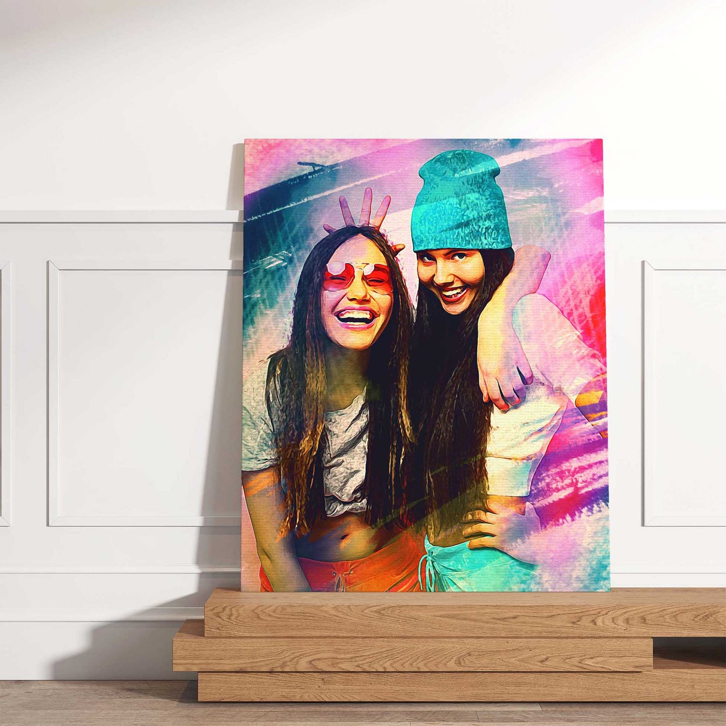Add a touch of elegance to your space with our Personalised Artistic Painting Canvas