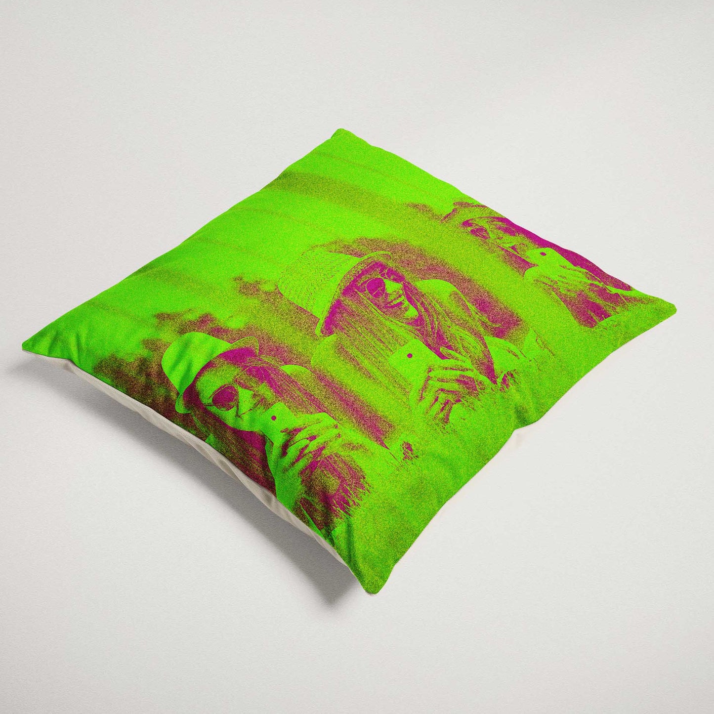 Transform your home into a vibrant and lively space with the Personalised Neon Green Cushion. Its fresh and fun design radiates coolness and sets the stage for a party-like atmosphere. Made from soft velvet and lovingly handmade