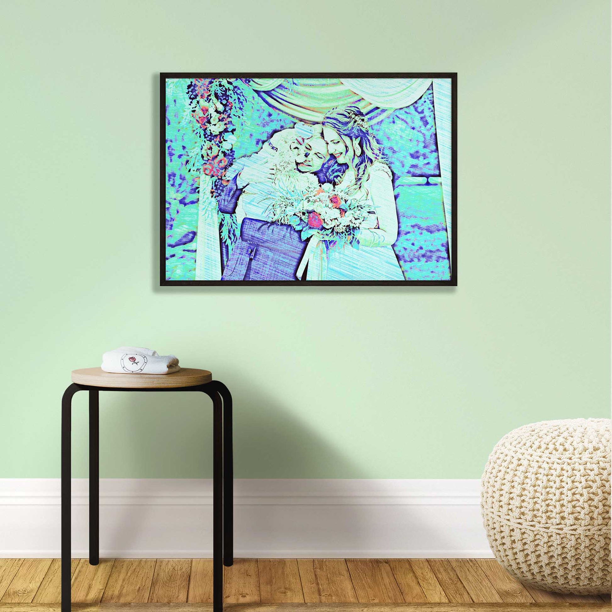 Make a statement with a Personalised Blue Drawing Framed Print. The pencil effect adds a fresh and artistic touch, making it a novelty and unique choice for your home, office, or as a gift. Its cool and quirky design brings a sense of creativity