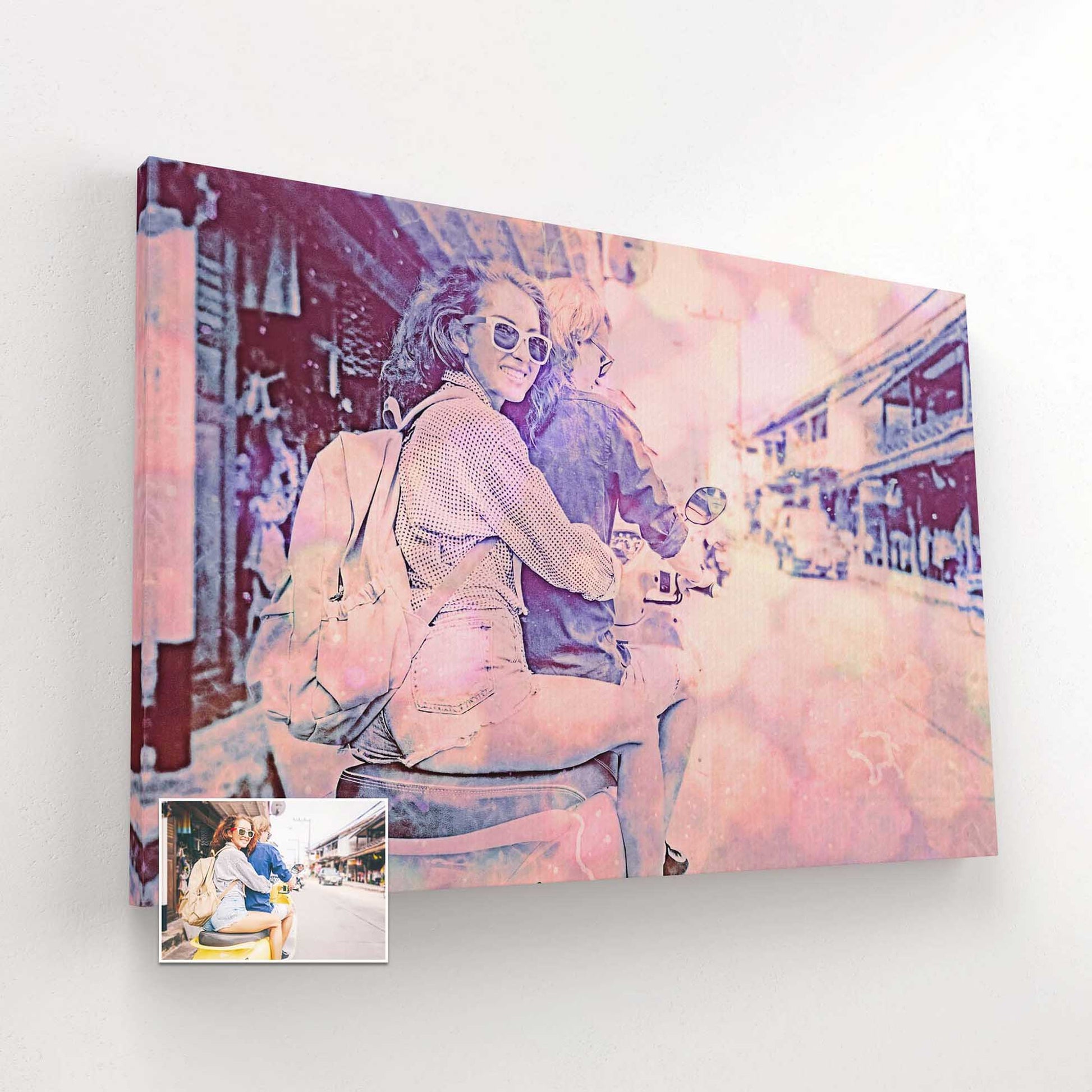Step into a world of wonder with our Handmade Special Purple FX Canvas. Imbued with vibrant hues and a sense of playfulness, this canvas print brings a touch of magic to any room. It's a joyful masterpiece that invites you 
