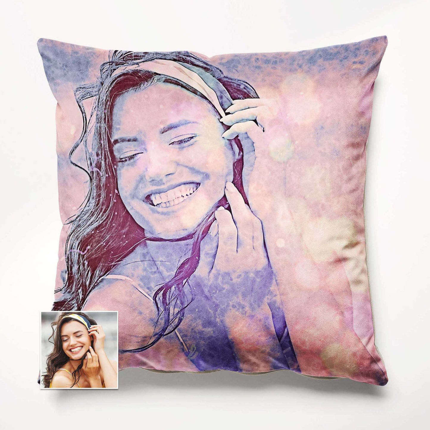 The Personalised Special Purple FX Cushion is a custom-made masterpiece, perfect for adding a unique and original touch to your home decor. With its vibrant and bright colors, it brings a fresh and cool vibe to any space