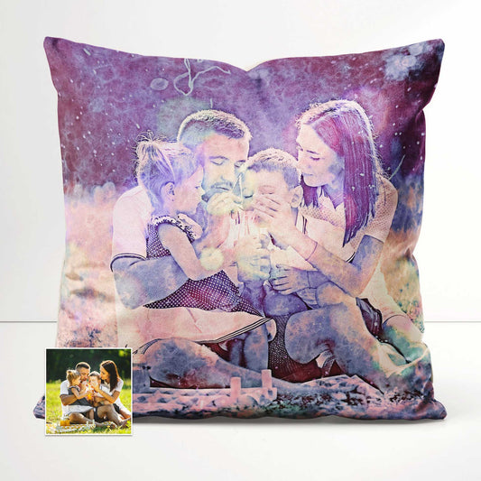 Add a burst of vibrant color and personality to your home decor with the Personalised Special Purple FX Cushion. This custom-made cushion is a unique and original piece that stands out in any interior. Its fresh and cool design