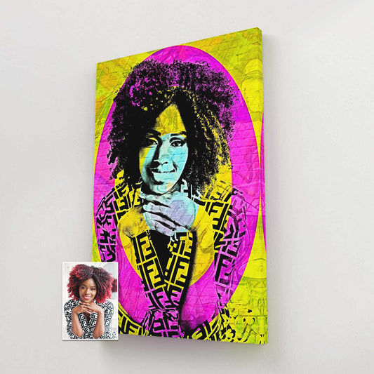 Immerse yourself in the vibrant world of urban culture with our Personalised Graffiti Street Art Canvas. Bursting with fun, colorful, and exciting designs, this canvas brings the essence of street art into your home. Printed from your photo