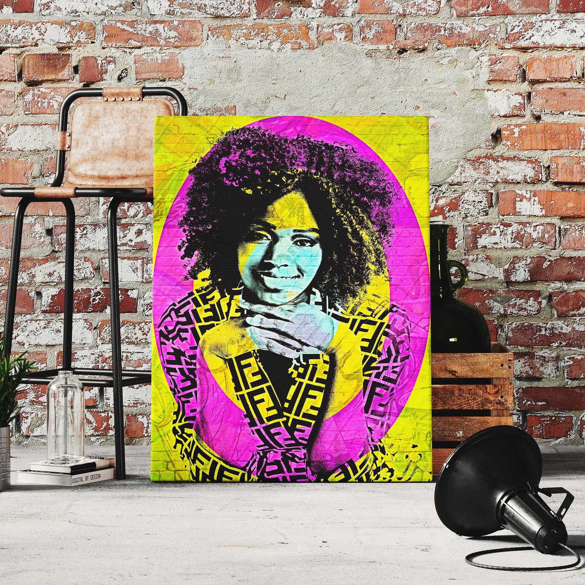 Immerse yourself in the world of urban art with our Personalised Graffiti Street Art Canvas. Its fun, colorful, and exciting designs create a vibrant and dynamic atmosphere. Handmade on woven canvas and printed from your photo