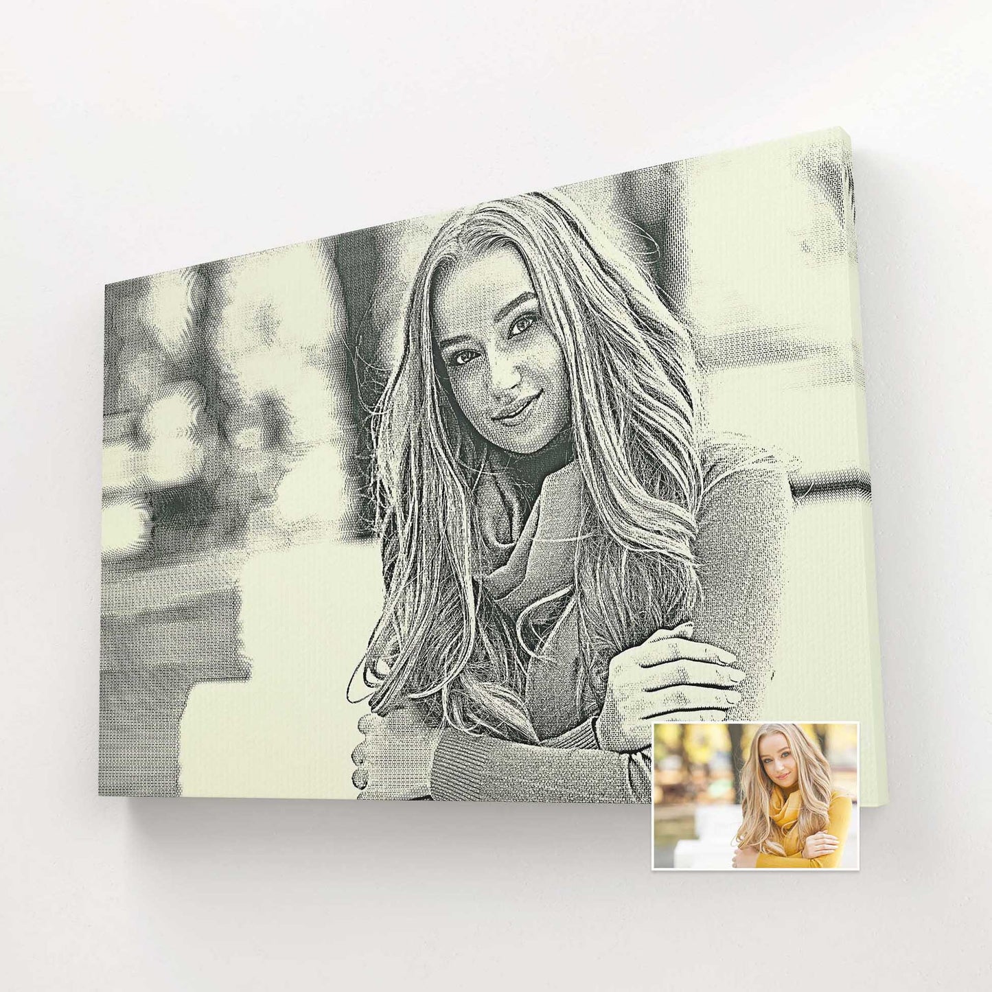 Personalised Money Engraved Canvas offers a blend of elegance and charm